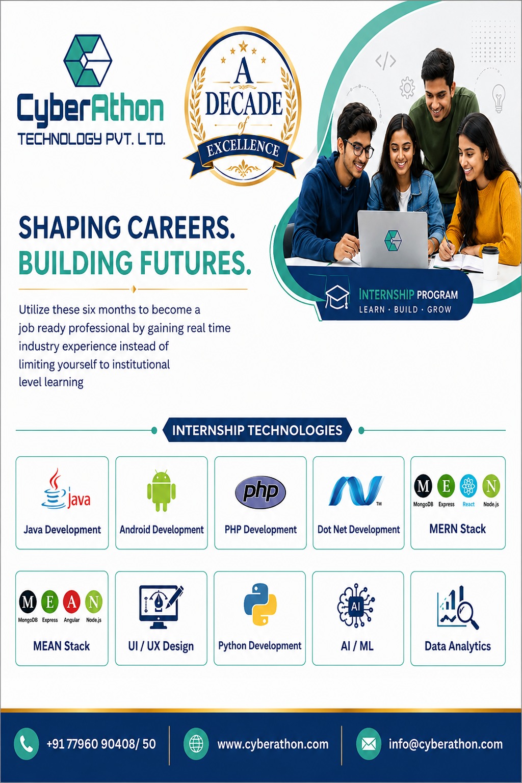 Internship Popup